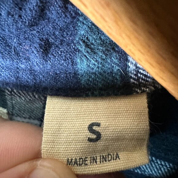 Red Head Long Sleeve Plaid Flannel - Picture 9 of 13